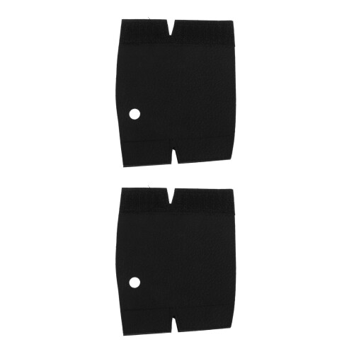 2Pièces Protection Main Cor PU Antidérapant Accessoire Noir 2