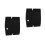 2Pièces Protection Main Cor PU Antidérapant Accessoire Noir 4