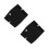 2Pièces Protection Main Cor PU Antidérapant Accessoire Noir 6