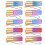 20Pièces Flacons Rouleaux Multicolores Verre Et Plastique 4