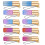 20Pièces Flacons Rouleaux Multicolores Verre Et Plastique 5