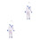 2Sets Party Kostüm Set Weiß Sailor Uniform Cosplay Performance Kinder 8