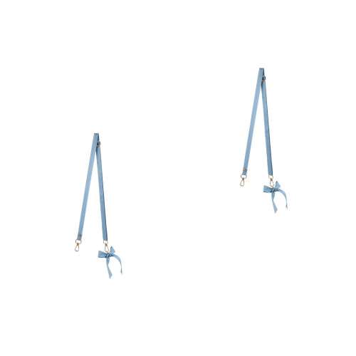2Pièces Polyester Métal Réglable Bow Détachable 1