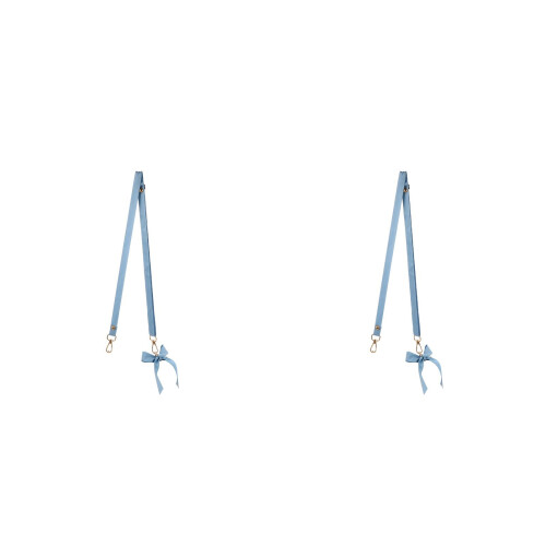 2Pièces Polyester Métal Réglable Bow Détachable 2