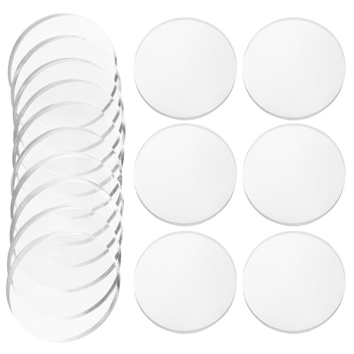 60St Transparante Glasafdekking Demper PP Plastic Home Bumper Pad