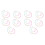 10Stk Kinder Springseile Elastisch Camouflage & Sicher 2