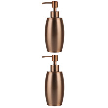 2Stk Push Lotion Dispenser Rose Gold Flüssigspender