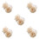 10Pièces Diffuseur Bois Fleurs Naturelles Beige Parfum Maison Bureau 6