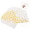 2Pièces Serviettes Papier Blanches Or Foil Élégantes Pour 8