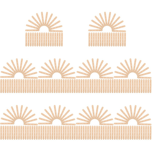 500St Khaki Knutselstokjes Voor DIY Projecten Splinters 2