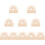 500St Khaki Knutselstokjes Voor DIY Projecten Splinters 7