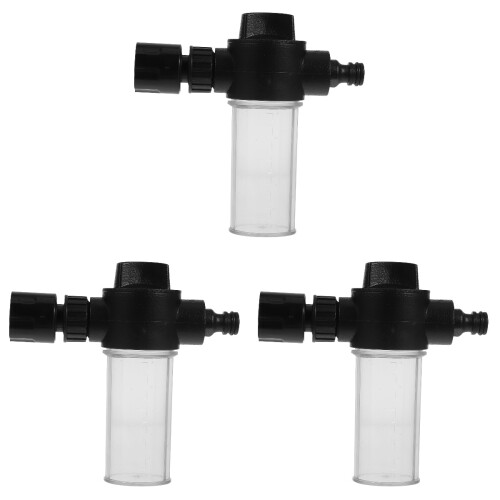3St Auto Schuimsproeier Met Connector Zwart Licht En Stevig 1