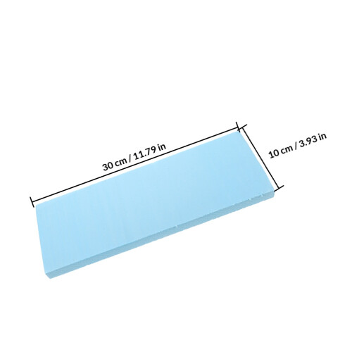 3Pièces Plaques Modélisme Bleu Mousse Pour Dioramas 1