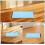 3Pièces Plaques Modélisme Bleu Mousse Pour Dioramas 4