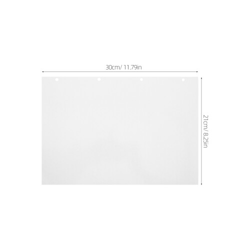 50Pages D'inserts A4 Double-Face Pour 4 Anneaux Autocollants 1