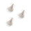 3Pièces Barrette Chapeau Plume Paillettes Accessoires 4