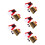5Sets Romeins Cosplay Vrouw Katoen Multi Optredens 1