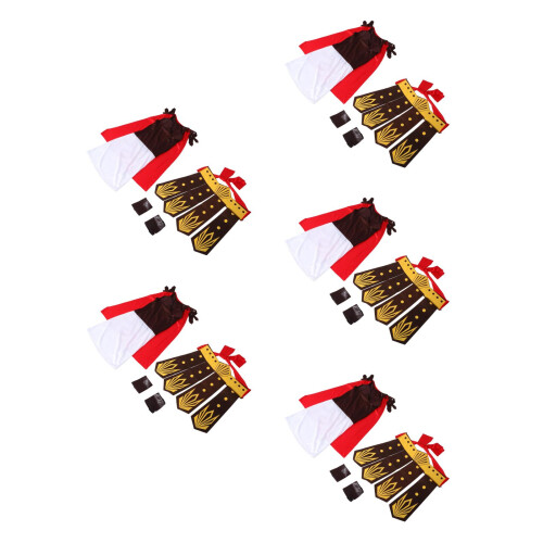 5Sets Romeins Cosplay Vrouw Katoen Multi Optredens