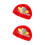 2St Cartoon Feesthoedjes Dier Accessoires 2