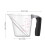 1Pièces Verre Transparent Pour Cuisine 2