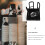 1Ensemble Distributeur Noir Organiseur Cuisine 5