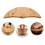 3St Beige Voetbaden Isolerend Anti- Waterdicht 9