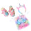 3Pièces Accessoires Licorne Peluche Pour Soirée Couleurs Vives 5