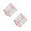 2St Multilayer Make-Up Organizer Roze Draaibaar Sieraden Box Desktop 5