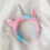 3Pièces Accessoires Licorne Peluche Pour Soirée Couleurs Vives 9