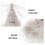 Barrette Chapeau D'anniversaire Plume Pailleté Pour 5