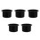 5Pièces Inserts Porte- Noir, Usage Auto Sofa 3