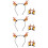 3Sets Antler Haarband Party Accessoires En Duurzaam 7