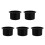5Pièces Inserts Porte- Noir, Usage Auto Sofa 6