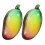 8Pièces Fruit Artificiel Mangue Cristal Multi Usage Décor Sophistiqué 10