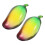 8Pièces Fruit Artificiel Mangue Cristal Multi Usage Décor Sophistiqué 8