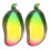 8Pièces Fruit Artificiel Mangue Cristal Multi Usage Décor Sophistiqué 9