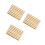 3St Beige Bamboe Badmat Met Antislip, Hittebestendig En Drogend 5