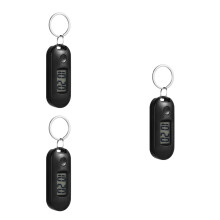 3St Zwarte Studenten Sleutelhanger Horloges, Stil En Compact