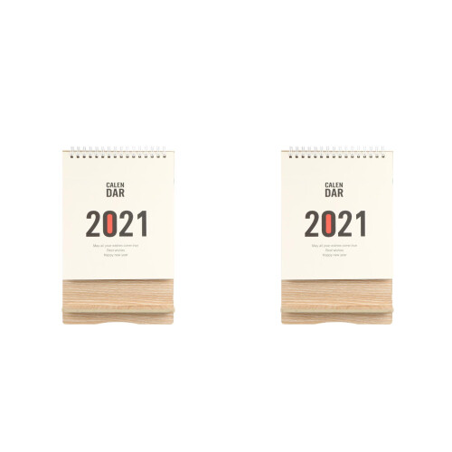 2St Staande Bureaukalender Dagelijks Multifunctioneel 1