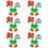 18St Kerst Haarlinten Elastische Strik Haaraccessoires Kleurmix 6