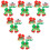 18St Kerst Haarlinten Elastische Strik Haaraccessoires Kleurmix 7
