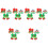 18St Kerst Haarlinten Elastische Strik Haaraccessoires Kleurmix 5