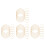 48St Khaki Bamboe DIY Ringen Voor Hoepels 6