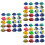 75St Mini Plastic Visjes Aquariumdecoratie Multi Kleuren Speelgoed 5