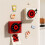 Player Shape Timer Practical 60-Minute Mechanical Kitchen Timer for Refrigerator Oven with Clear Display Red 1