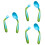 3Sets Baby Training Lichtgewicht Gebruik 5