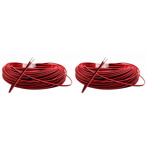 2St Gestrande Koperen Kabel Audio Speaker Assorti 1