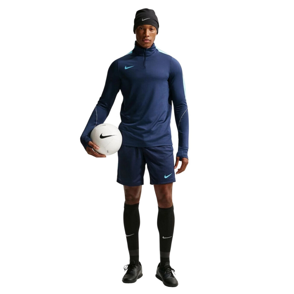 Nike (S, Midnight Navy) Mens Strike Drill Top Multicoloured