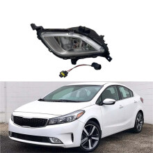 Car Front Bumper Fog Light Driving Lamp W/Bulb Connector for K3 Forte 2017 2018 92201-B0500 92201B0500 Left
