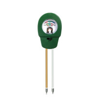 Drie-in-Één Bodemdetector, Bodemvruchtbaarheidsmeter, PH-Meter en Vochtanalysator: Tuingereedschap voor Bloemen, Landbouwgrond en Gazon